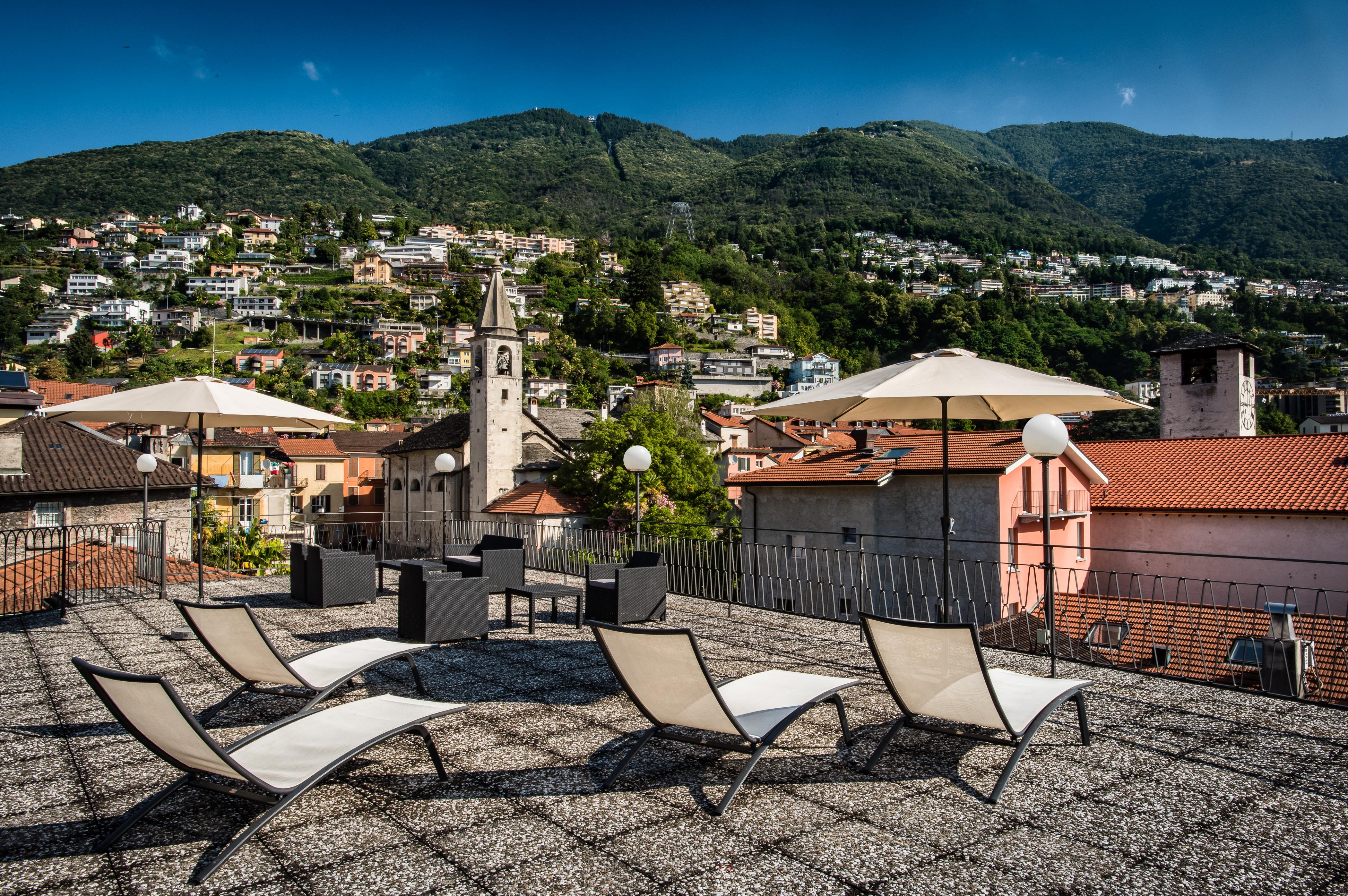 Hotel Dell'Angelo Локарно Екстериор снимка