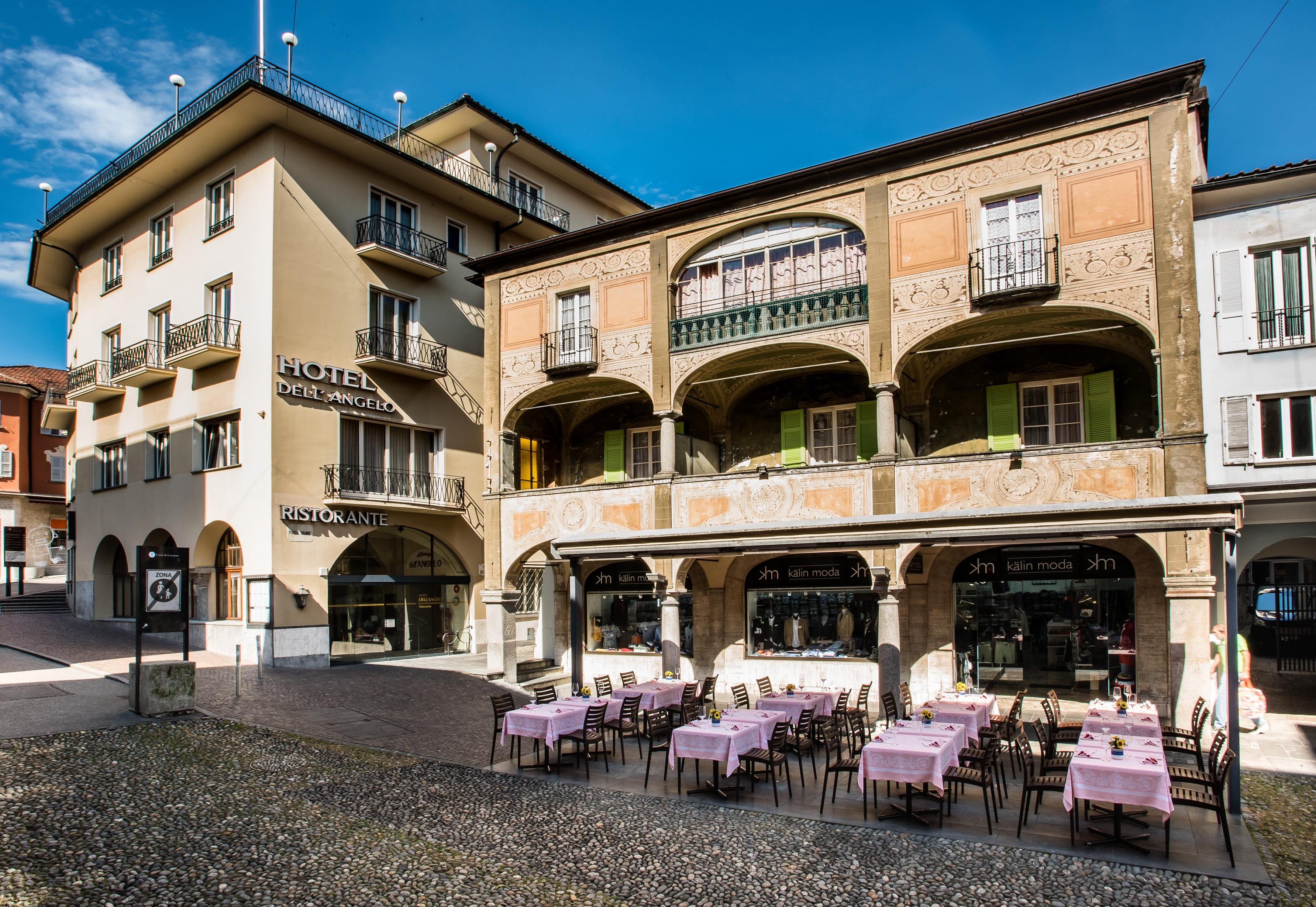 Hotel Dell'Angelo Локарно Екстериор снимка