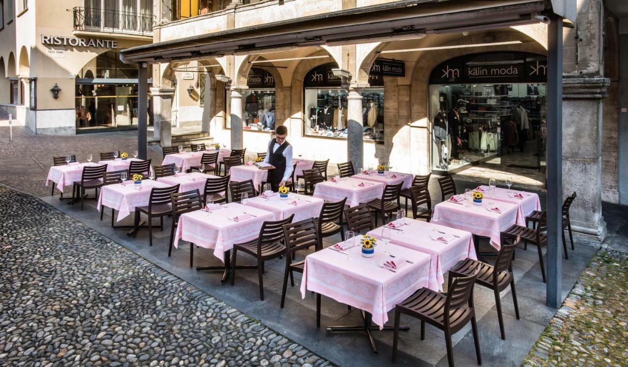 Hotel Dell'Angelo Локарно Екстериор снимка