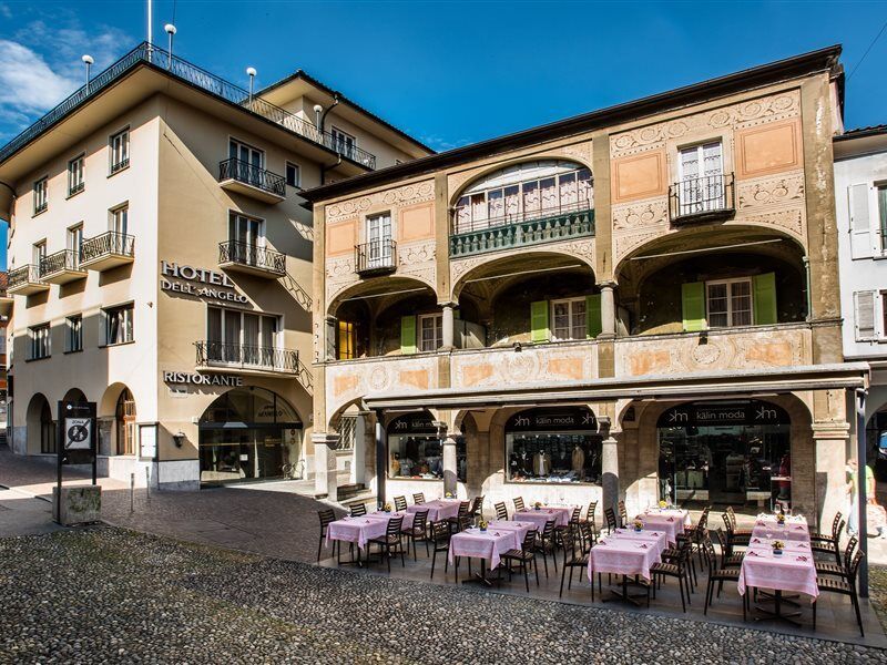 Hotel Dell'Angelo Локарно Екстериор снимка